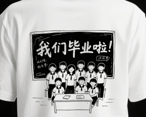 -毕业T恤这样设计，全班抢着穿到毕业典